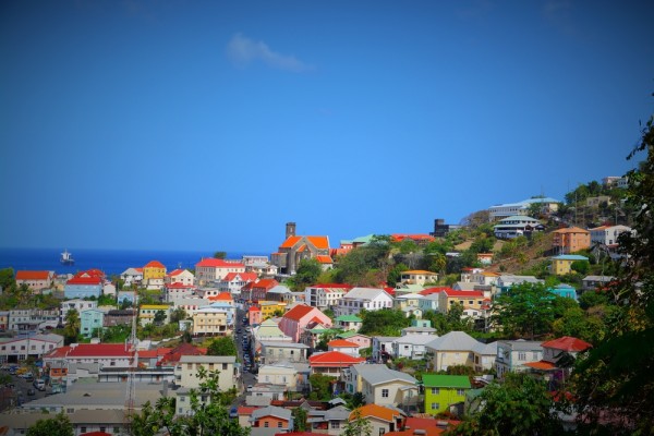 Grenada from a bird's eye view